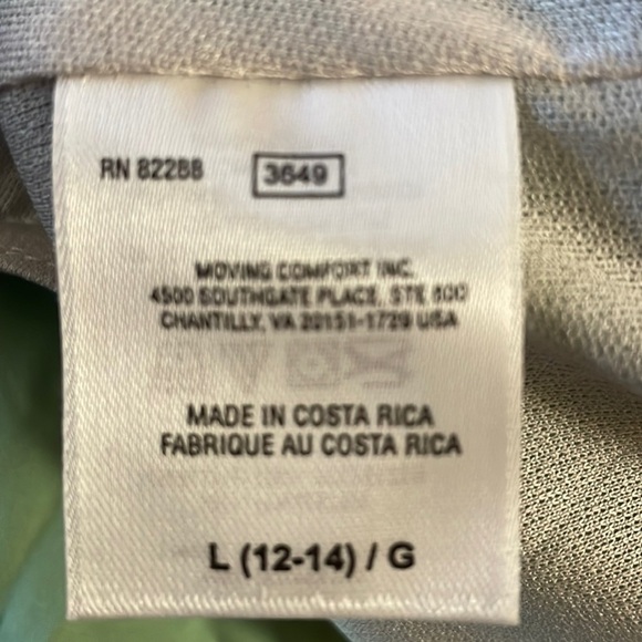 Nwt Moving Comfort Running Shorts Size Large - Picture 12 of 13